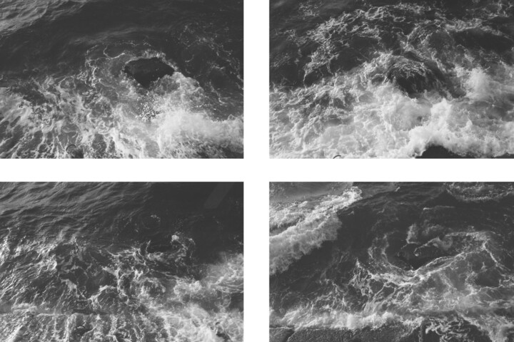 Photographie intitulée "Quadriptych "Echoes…" par Lelia Matic, Œuvre d'art originale, Photographie argentique