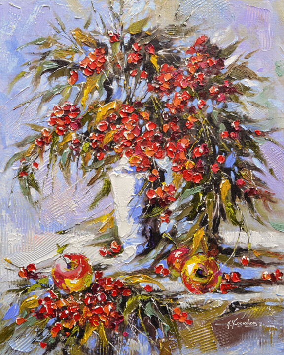 "н  127 - AXart" başlıklı Tablo Александр Ходюков  -  Axart tarafından, Orijinal sanat, Petrol Ahşap Sedye çerçevesi üzerine…