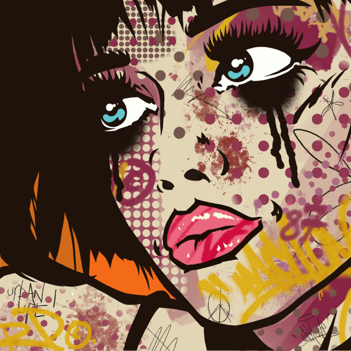 Druckgrafik,  15,8x15,8 in 