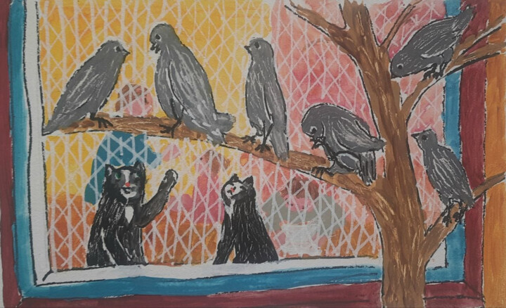 Painting,  7.9x11.8 in 