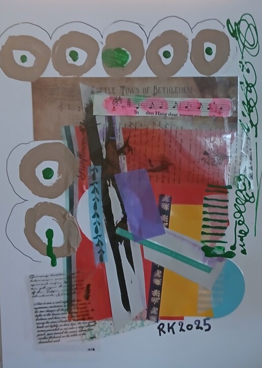 印花与版画 标题为“Ritme in resten” 由Ronnie Kolner, 原创艺术品, 数字打印