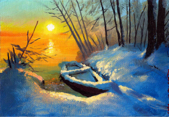 Картина,  3,9x5,9 in 