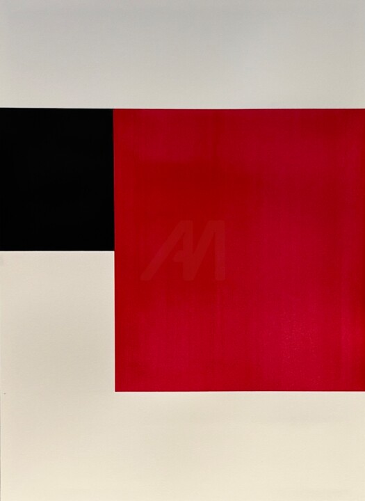 Pintura intitulada "The rest of us 8" por Luca Brandi, Obras de arte originais, Aquarela