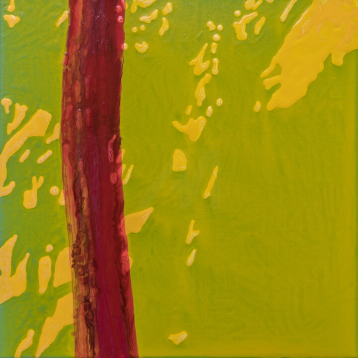 Malarstwo zatytułowany „Paris” autorstwa Markus Honerla, Oryginalna praca, Lakier Zamontowany na Drewniana rama noszy