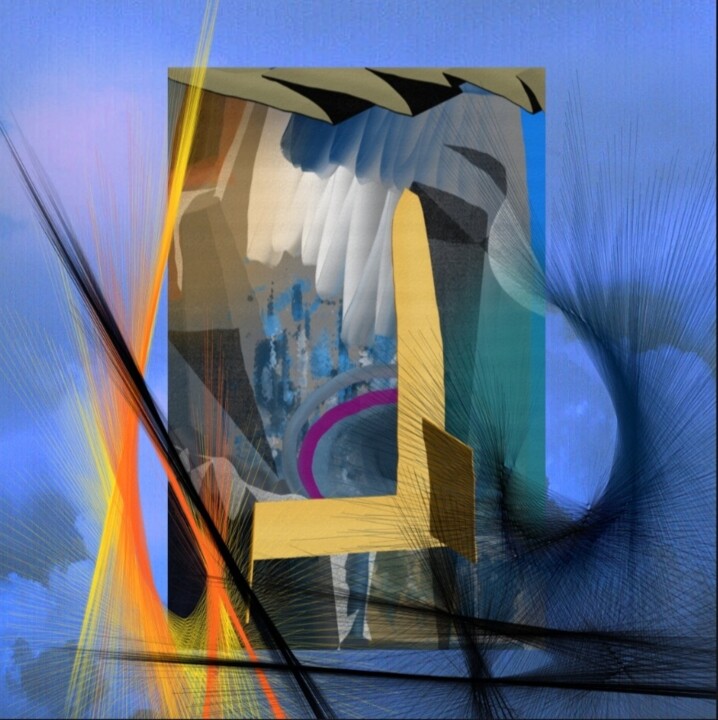 Grafika cyfrowa / sztuka generowana cyfrowo zatytułowany „L'envol...” autorstwa Jacky Patin, Oryginalna praca, Malarstwo cyf…