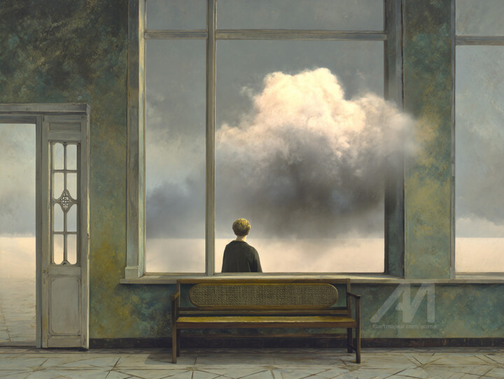 "Beyond the Last Sta…" başlıklı Dijital Sanat Suima tarafından, Orijinal sanat, AI tarafından oluşturulan görüntü