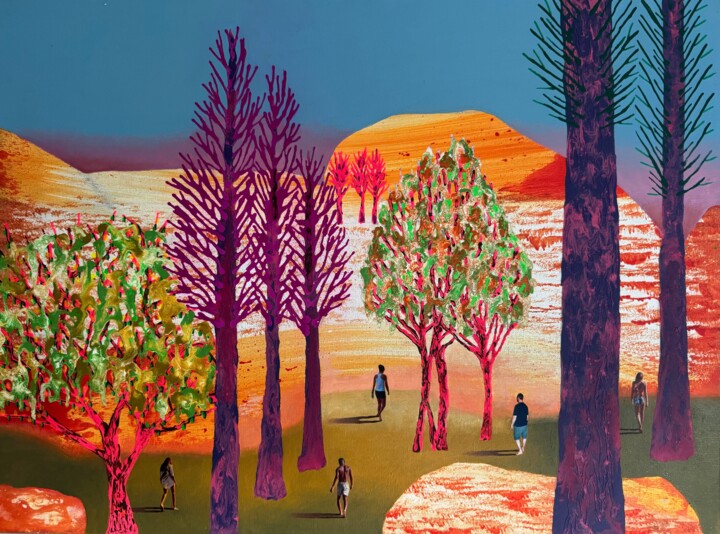 Pintura intitulada "To Thine Own Self B…" por Stefano Pallara, Obras de arte originais, Acrílico