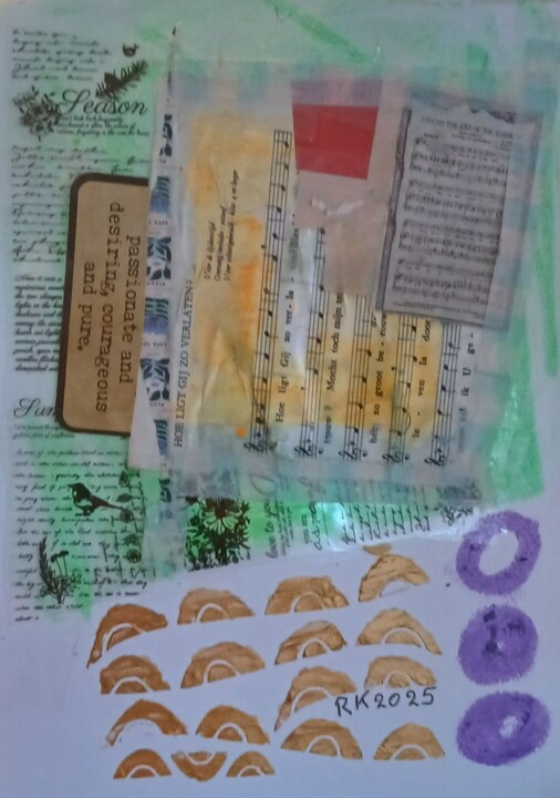 印花与版画 标题为“Passages in groen” 由Ronnie Kolner, 原创艺术品, 数字打印