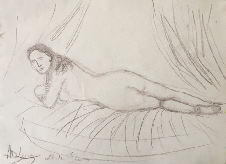 Drawing,  11.7x8.3 in 