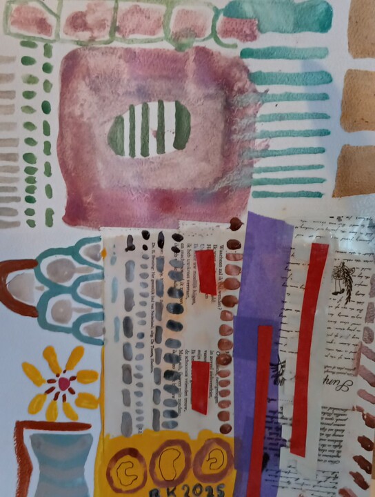 印花与版画 标题为“Dagboek van vormen” 由Ronnie Kolner, 原创艺术品, 数字打印