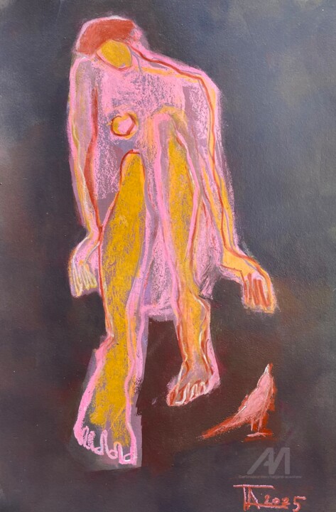 Painting,  19.7x13.4 in 