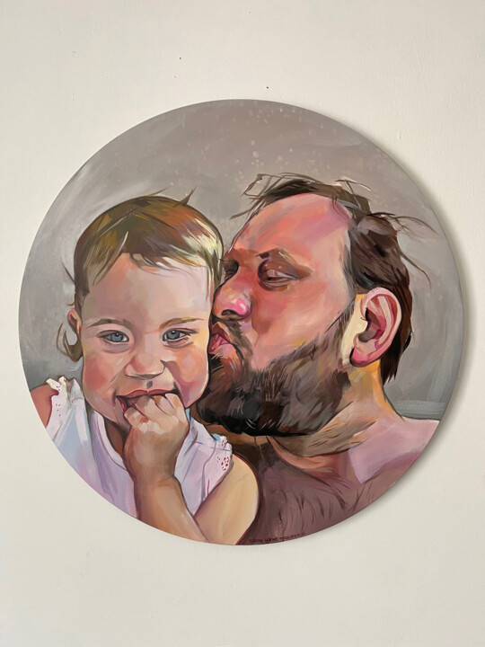 Malerei,  27,6x27,6 in 