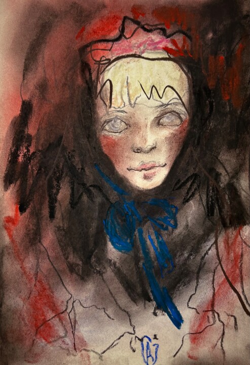 ".un.titled" başlıklı Resim Anna Jennifer tarafından, Orijinal sanat, Pastel