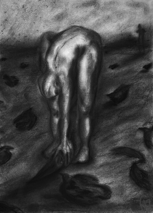 "<untitled>" başlıklı Resim Anna Jennifer tarafından, Orijinal sanat, Pastel