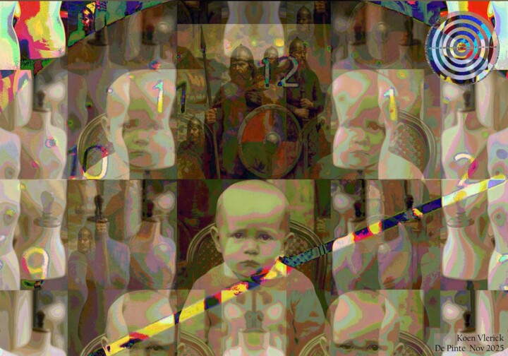 "hohoholtetijd tiktik" başlıklı Dijital Sanat Koen Vlerick tarafından, Orijinal sanat, 2D Dijital Çalışma