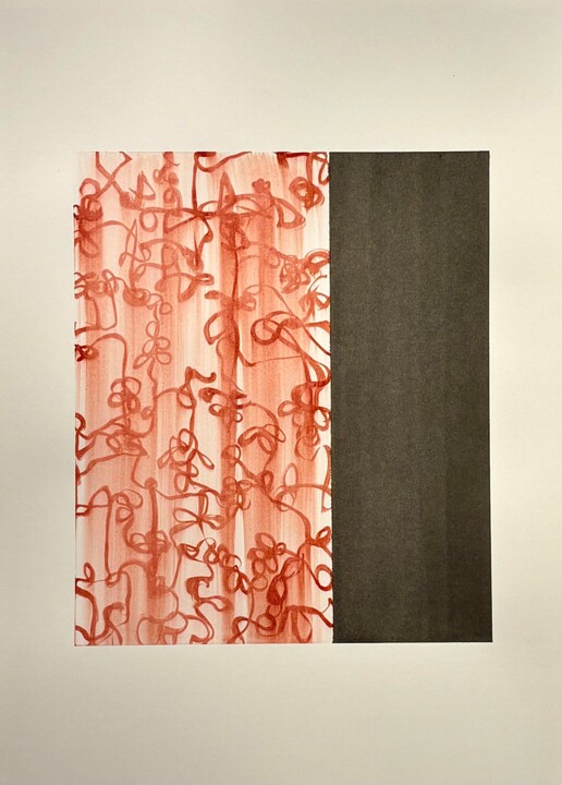 Pintura intitulada "Year after year 2" por Luca Brandi, Obras de arte originais, Aquarela