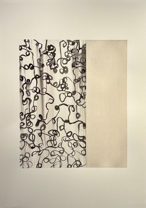 Pintura intitulada "Year after year 3" por Luca Brandi, Obras de arte originais, Aquarela