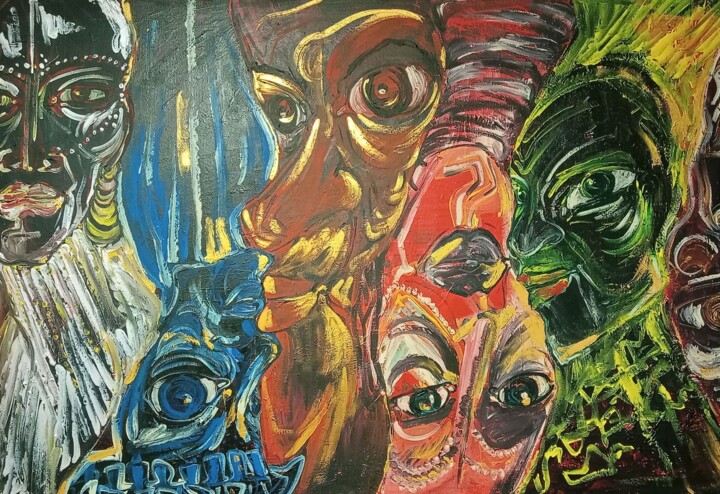 Painting,  32.3x47.6 in 