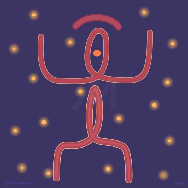 Digitale Kunst,  30x30 in 