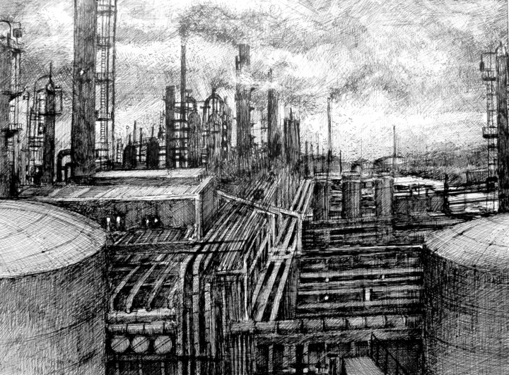 Рисунок,  11,8x16,5 in 