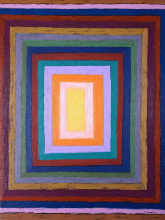 "Portal IV" başlıklı Tablo Anna Doronina tarafından, Orijinal sanat, Petrol Ahşap Sedye çerçevesi üzerine monte edilmiş