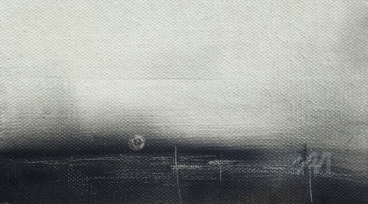 Malarstwo zatytułowany „Pejzaż 3” autorstwa Maja Gajewska, Oryginalna praca, Olej