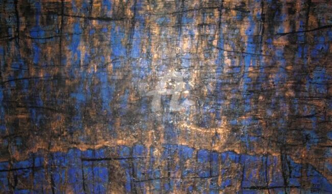 Ζωγραφική με τίτλο "Composition in Grid…" από Sio Montera, Αυθεντικά έργα τέχνης