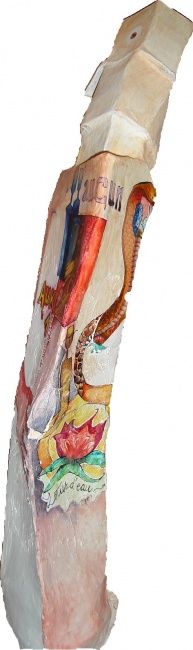 「Auk 1」というタイトルの絵画 Human Expressionによって, オリジナルのアートワーク