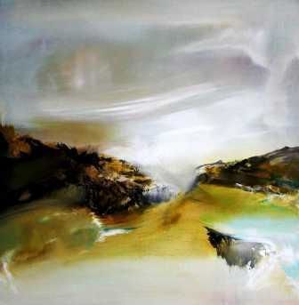 Peinture intitulée "douce  présence" par Marcel Gris, Œuvre d'art originale, Huile