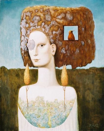 Painting titled "NEXT SPRING" by Peter Marcek, Original Artwork