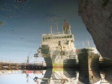 「Underwater city」というタイトルの写真撮影 Halima Javadovaによって, オリジナルのアートワーク
