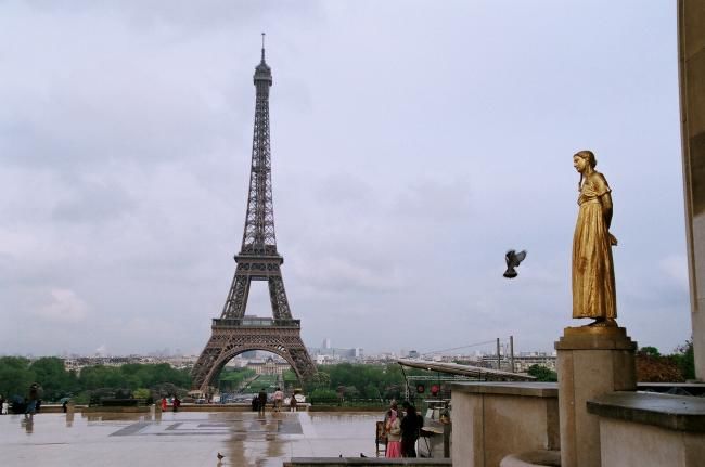 Photography titled "Eiffel Tower" by Tejbir Sandhu, Original Artwork