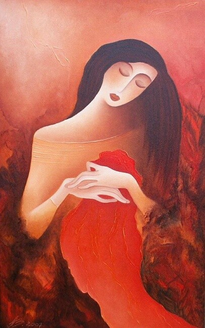 제목이 "nostalgie"인 미술작품 Anita Burnaz로, 원작