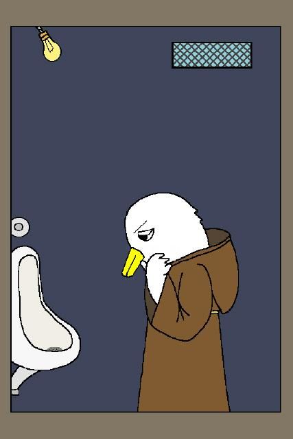 Drawing titled "To pee, or not to p…" by Kai-Yu Sun, Original Artwork