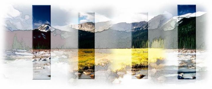 Photography titled "cirque meadows" by John Stevenson, Original Artwork