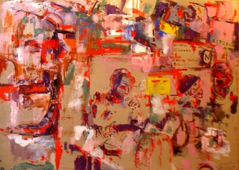 Peinture intitulée "Ditmar Boulevard" par Jacques Muller, Œuvre d'art originale