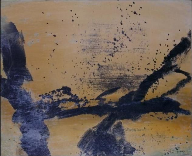 Painting titled "sans titre" by Pierre Blanchard, Original Artwork