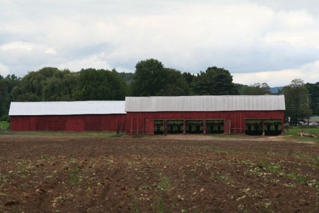Photography titled "Tobacco Barn" by Dick Roos, Original Artwork