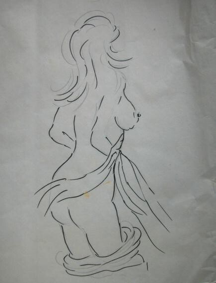 Drawing titled "Array" by An Vuvan, Original Artwork