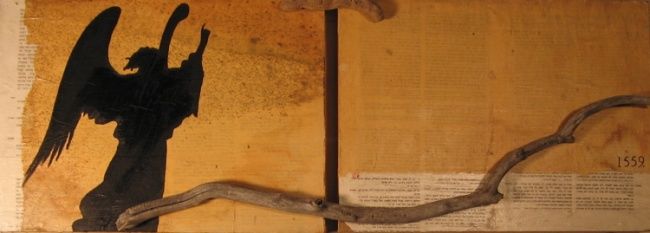 Collages intitulée "1559" par Danny Hughes, Œuvre d'art originale
