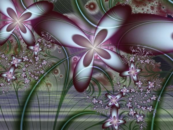 Digital Arts titled "Blossom" by Hanna Stawska, Original Artwork
