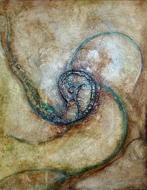 "Caracol Relieve" başlıklı Dijital Sanat Irma Dugelby tarafından, Orijinal sanat