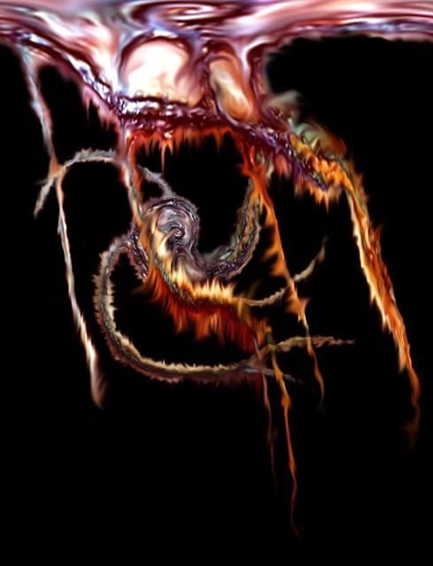 "Caracola" başlıklı Dijital Sanat Irma Dugelby tarafından, Orijinal sanat