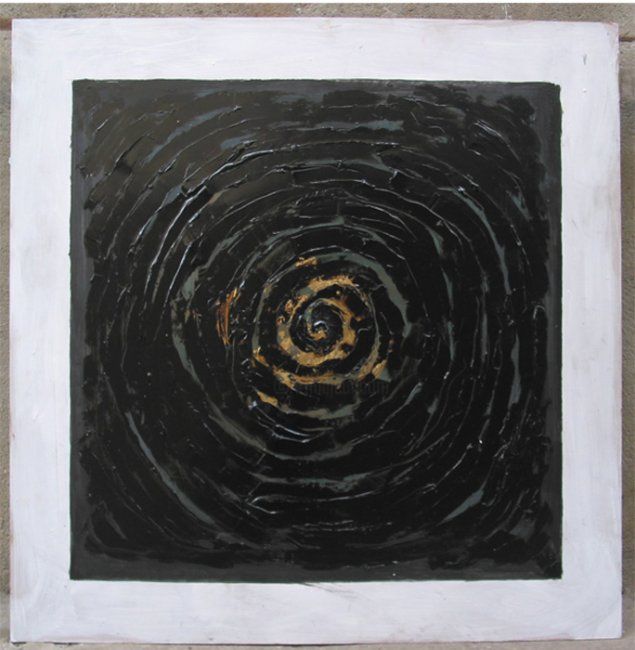 Painting titled "Anodonda Anatina -…" by Aleksej Daniel Djermanovic, Original Artwork