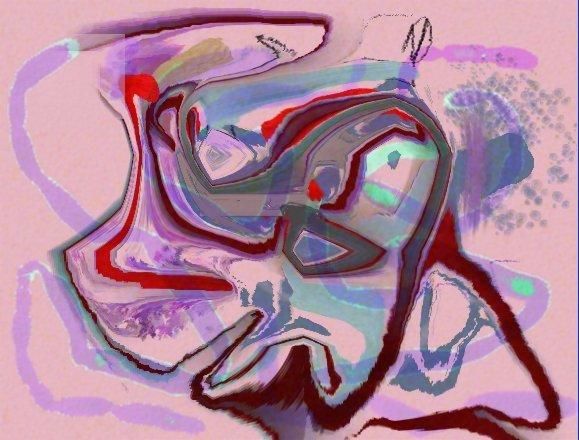 Digital Arts titled "phace.jpg" by Mjs Of Finland, Original Artwork, Digital Painting