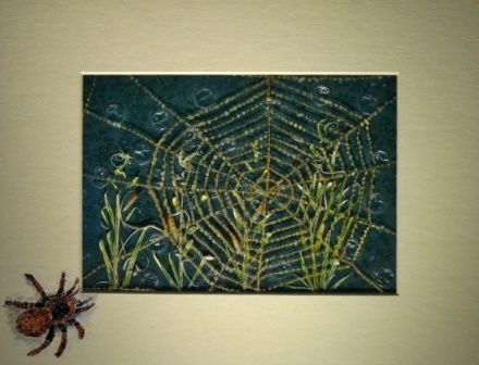 雕塑 标题为“The Lost Spider” 由Evelyn Reinprecht, 原创艺术品