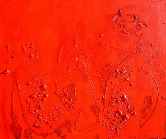 Painting titled "Sonate Appassionata" by Elisa Cook Benbassat Bassat, Original Artwork, Oil