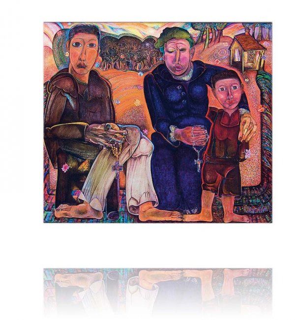 Painting titled "Meimaand in de Vond…" by Etienne De Backer, Original Artwork