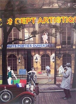 Conception artistique 绘画, 21.3x15.4 in