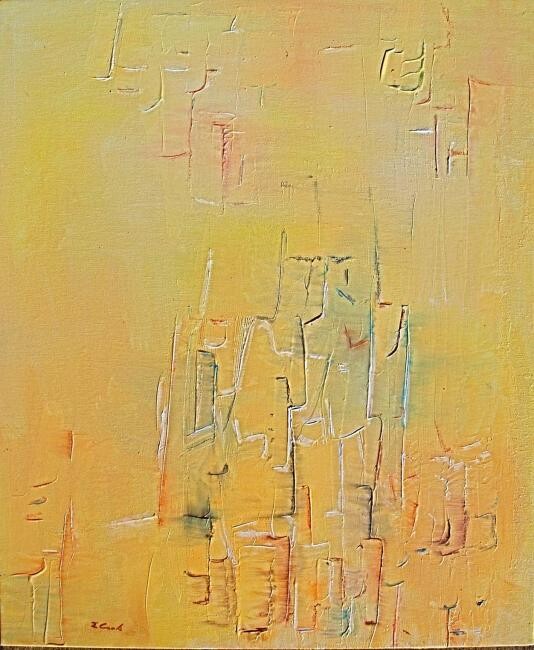 Painting titled "Une certaine fraîch…" by Elisa Cook Benbassat Bassat, Original Artwork, Oil